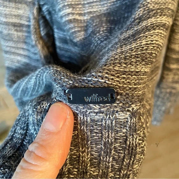 Aritzia Wilfred Flaubert women’s blue/grey open cardigan sweater in size x-small - Picture 5 of 7